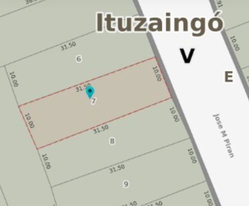 Lote En Venta En Ituzaingo Norte