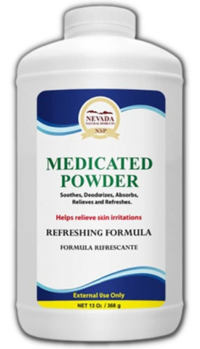 Talco Nevada Medicated Powder