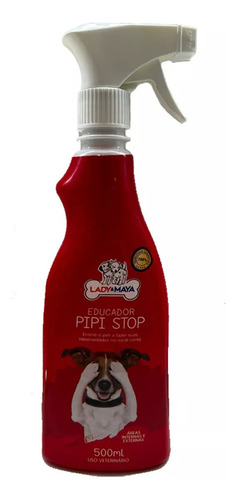 Educador Pet Cachorro Pipistop 500ml Xixi Pode Xixi Não Pode