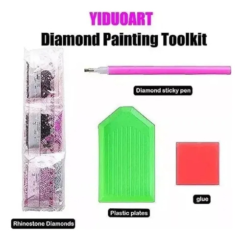 Diamond Painting Kit Comp 30x40 Hi Stone Kuromi