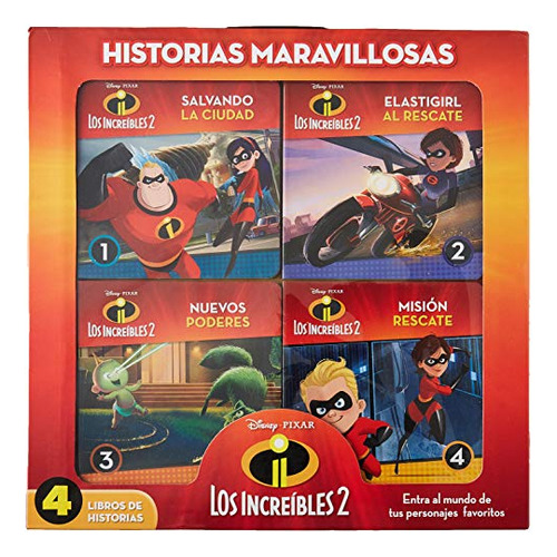 Historias Maravillosas - Los Increibles 2 Estuche Con Manija