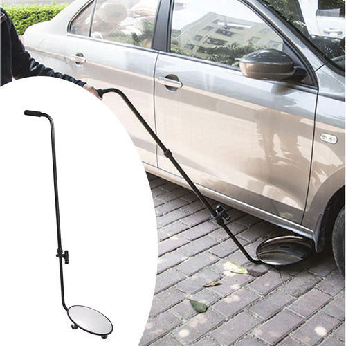 Bajo Inspección Del Vehículo Espejo Del Automóvil