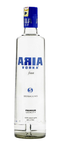 Vodka Aria Frost 5 Destilaciones (750ml)