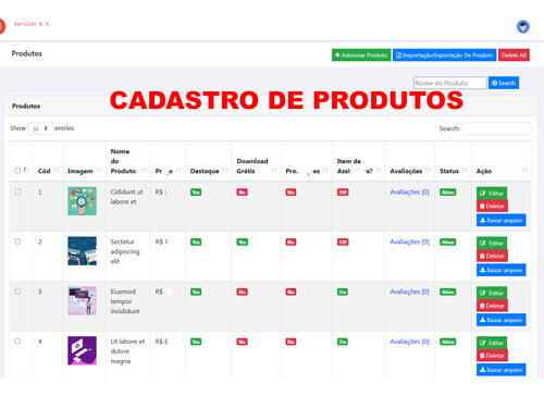 Loja Virtual Em Php Mysql Para Produtos Digitais