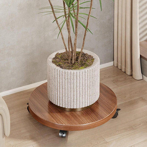 Plantadora De Rodantes Con Ruedas 360 ° Pallet De Tamaño M