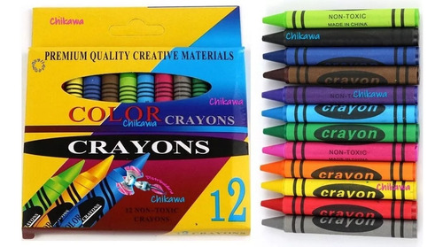 180 Crayolas Colores Mayoreo Escolar Cumpleaños Color Multicolor