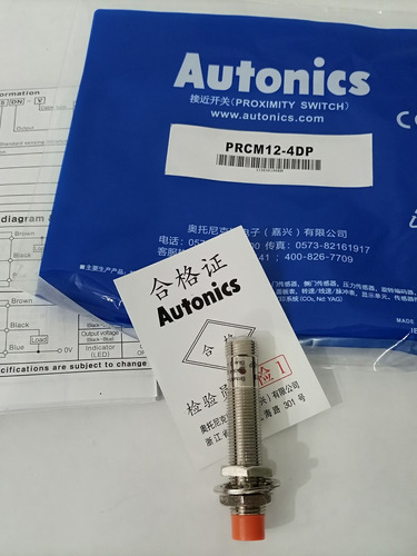 Sensor Inductivo Prcm12-4dp, Pnp, No,24vdc, Autonics.