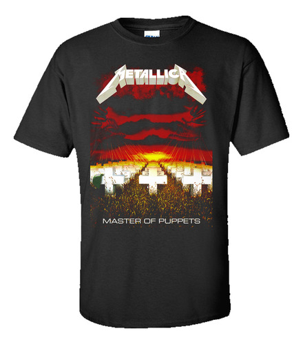 Remera Metallica Master Of Puppets / Niño / Musica