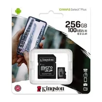 Comprar Memoria Micro Sd 256gb Kingston Canvas Select Plus Original