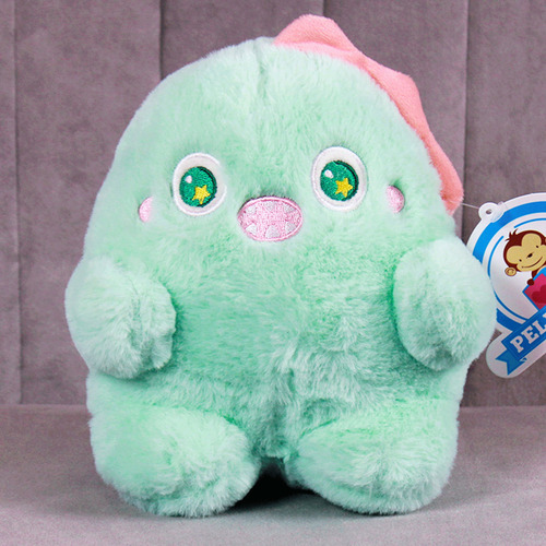 Baby Monsters De Peluche Monstruo Premium Suave Pelucheria Color Verde claro