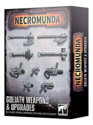 Necromunda Goliath Weapons And Upgrades Kit Warhammer 40k