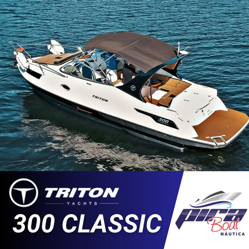 Lancha Triton 300 Classic Ñ Focker Nx Mestra Ventura Fs Real