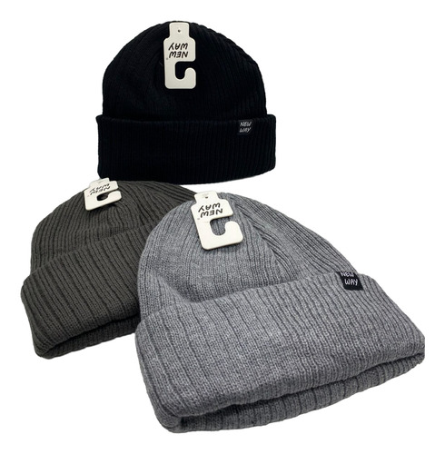 Gorro Beanie New Way Adulto Otoño/invierno Sustentable