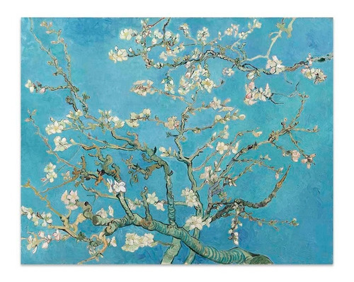 Cuadro Canvas Fine Art Almendro En Flor Van Gogh 73x92 M Y C