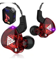 Comprar Auriculares intraurales Gamer Dj Return Palco Qkz Ak6 con funda, color rojo