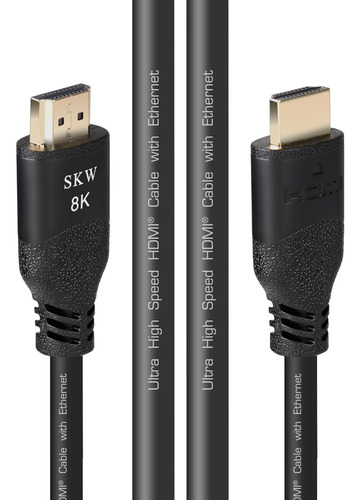 Skw Cable Hdmi 2.1 De Alta Velocidad, 8k 60hz 4k 120hz 48gbp
