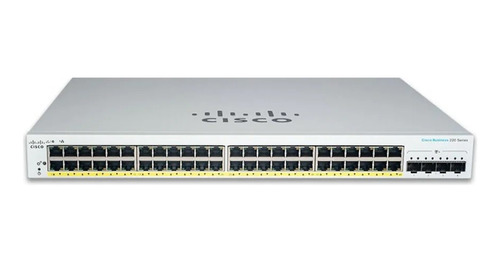 Switch Cisco Cbs220-48p-4g-ar 48 Puertos 1g + 4 Puertos Sfp