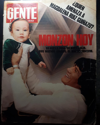 Revista Gente 893 1982 Monzon Moria Casan Los Jovenes De Hoy