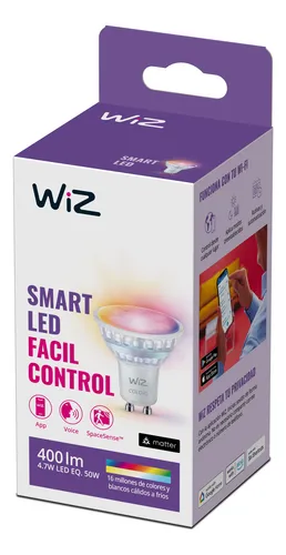 Lampara Led Wiz Wifi Color Gu10 4.9w X2 Unidades