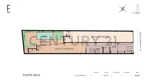 Venta Departamento Belgrano Monoambiente Pozo Feel Belgrano