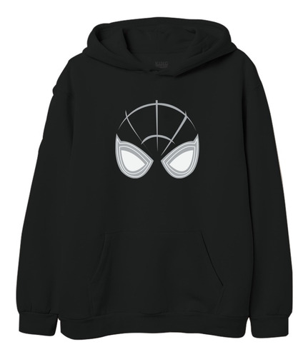 Sudadera Spider Man Mask Marvel Sin Camino A Casa Negra