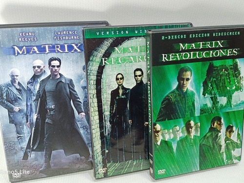 Dvds  Matrix Originales Usados Perfecto Estado