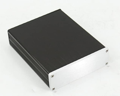 Mini Carcasa Chasis Audio Diy Aluminio Caja Preamplificador
