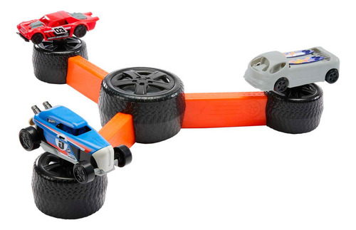 Mattel Games Juego De Mesa Hot Wheels Construye Y Destruye