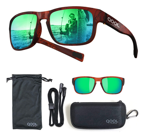 Qooltimes F11 Hd Polarized Casual Gafas De Sol Para Hombres.