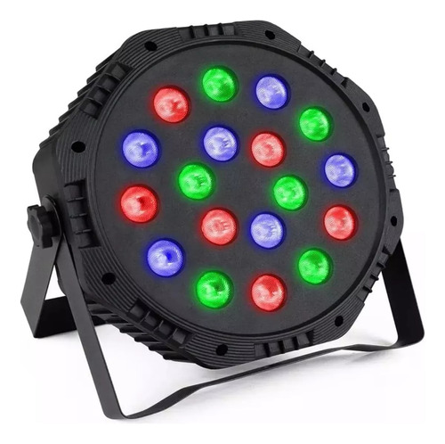 Cañon De Leds Rgb Audioritmico Automatico Multicolor 18