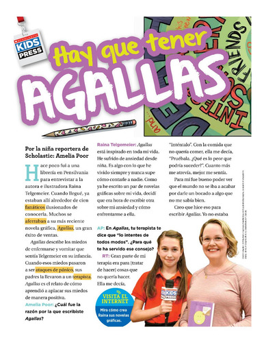 Agallas (guts) Raina Telgemeier