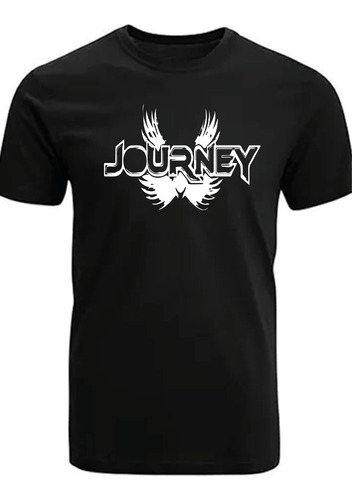 Polera Journey Grupo  / Musica / Manga Corta 