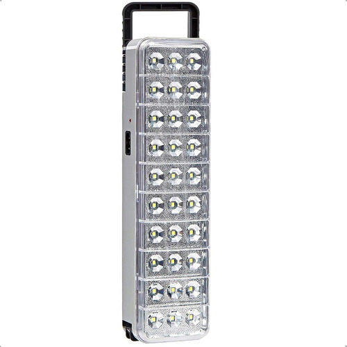 Luces De Emergencia Led Foco Led Emergencia Recargable 30led