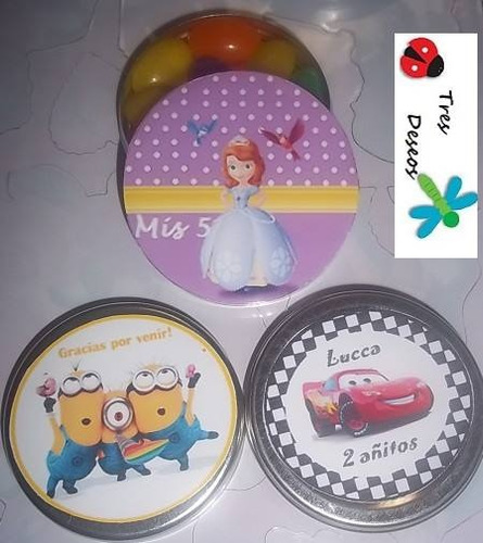Latitas Personalizadas Rellenas Carameleras Suvenirs
