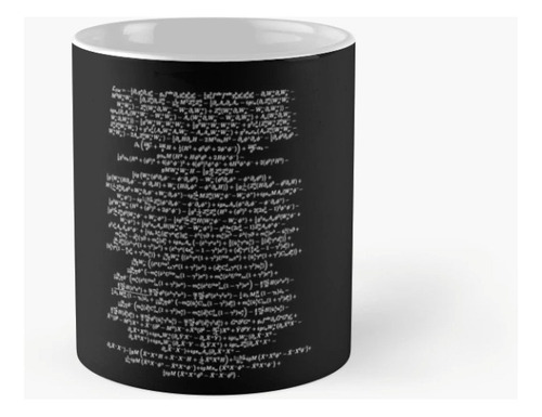 Taza Modelo Estándar Lagrangian Higgs Boson Fórmula Física P