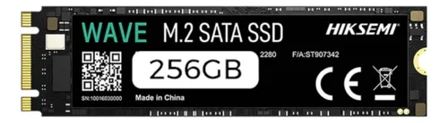 Ssd Solido M.2 Sata Hiksemi Wave 256gb 2280 Negro