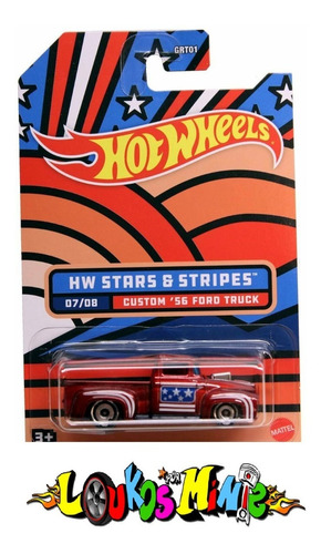 Hot Wheels Custom ´56 Ford Truck Hw Stars & Stripes 07/08
