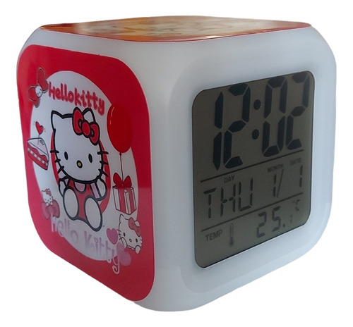 Reloj Despertador Kitty Reloj Digital Kuromi, Melody