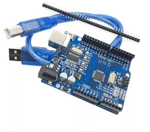 Imagen 2 de 4 de Placa Uno R3 Smd - Atmega328 + Cable Usb