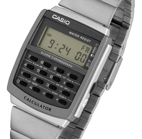 Reloj Unisex Casio Calculadora Cod Ca-506-1d Joyeria Esponda