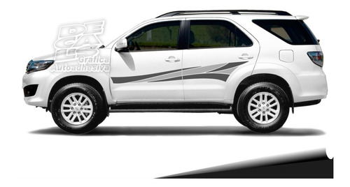 Calco Toyota Hilux Sw4 4x4 2009 - 2013 Calcomania Decals!