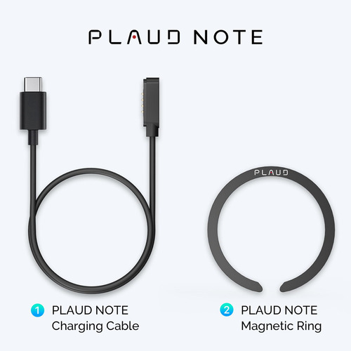 Kit De Acessórios Para Gravador De Voz Plaud Note Com Cabo E