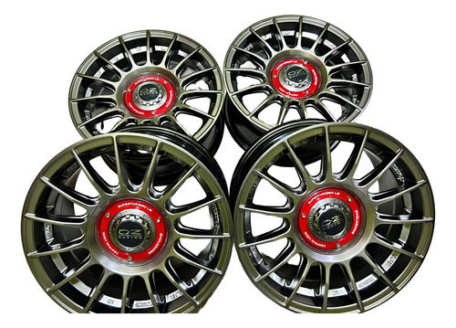 Rines Deportivos Tipo Oz 15x7 4/100/114.3 Plateado