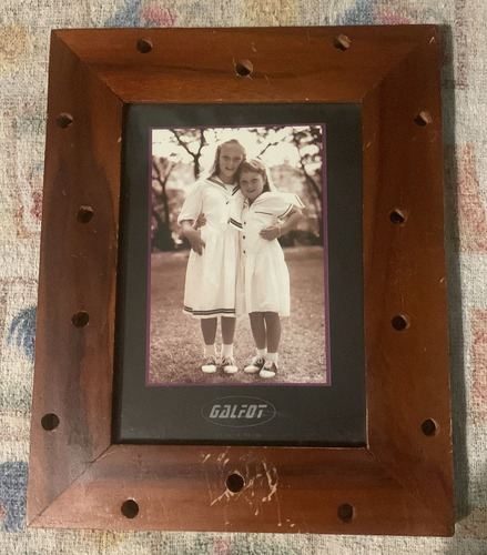 Portaretrato De Madera Para Guindar Y De Mesa