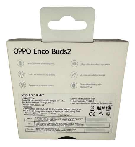 Audifonos Oppo Enco Buds2 True Wireless Ete41 Verde (Usado)