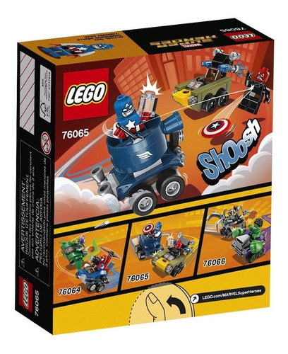Lego Marvel Super Heroes Mighty Micros: Capitán América Vs R