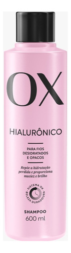  Shampoo Ox Hialurônico 600ml