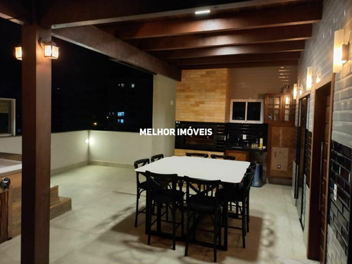 Imagem 25 de 30 de Cobertura Duplex Mobiliado, Decorado E Equipado Com 03 Suítes No Bairro Perequê De Porto Belo/sc - 3501