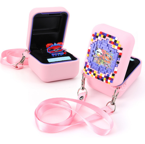 Funda De Silicona Para Juguete Digital Para Mascotas Bitzee Color Rosa