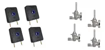 Comprar Kit 4 Interruptores+ 4 Registro Ramal Rosca Fischer Cooktop